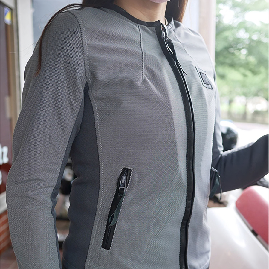 MFB-2423】 レザーパイピングフルメッシュジャケット2 – max fritz NAGOYA