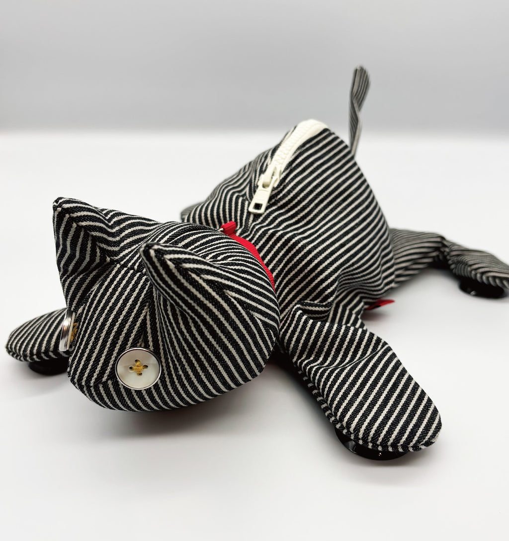 “UNA”Blue  / 猫タンクバッグ