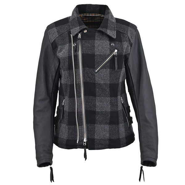 ブロックチェックダブルライダース_Mens / MFB-2568