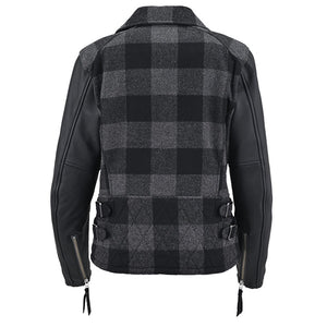 ブロックチェックダブルライダース_Mens / MFB-2568