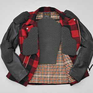 ブロックチェックダブルライダース_Mens / MFB-2568