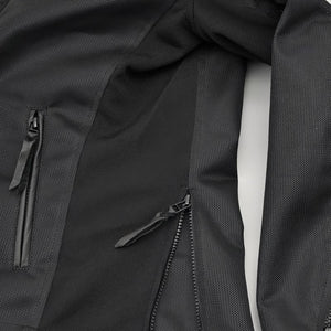 レザーパイピングフルメッシュジャケット2_Mens / MFB-2480