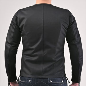 レザーパイピングフルメッシュジャケット2_Ladies / MFB-2480