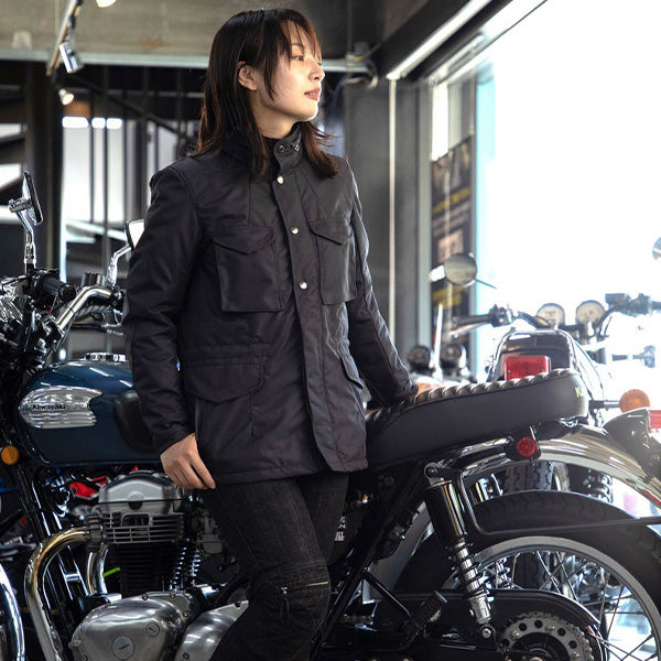 MOTO FIELD ジャケット バイク レザー ジャケット ブラック MOTO FIELD