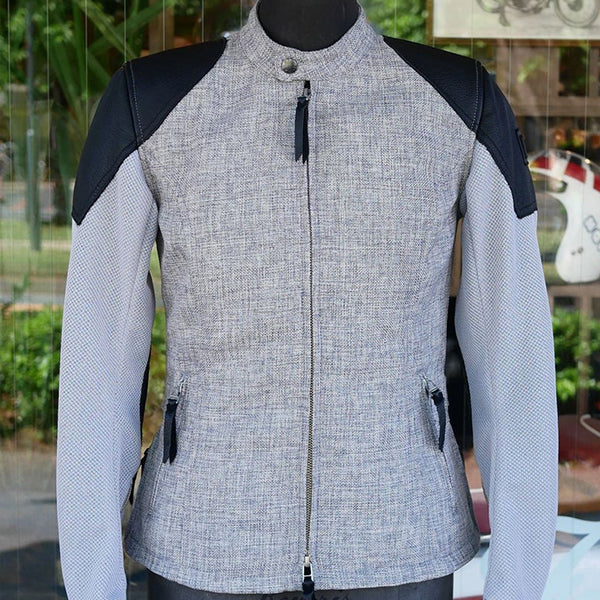 メッシュスリーブシングルライダース_Mens / MFB-2476