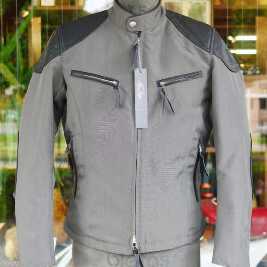 レザーパッチシングルライダース_Mens